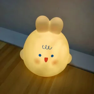 1pc Cartoon Luminous Toy, Enamel Night Light, Cute Small Animal Led Night Light